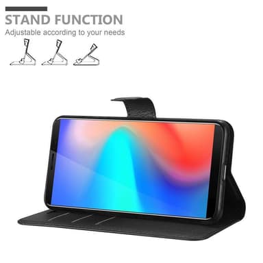 Cubot J3 PRO Suojakuori Lompakkokotelo (Musta)