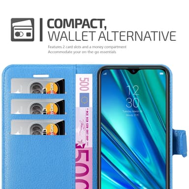 Realme 5 PRO / Realme Q Suojakuori Lompakkokotelo