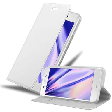 Sony Xperia X Suojakuori Lompakkokotelo (Hopea)