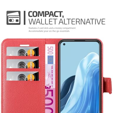 Oppo FIND X5 LITE / Reno7 5G Suojakuori Lompakkokotelo