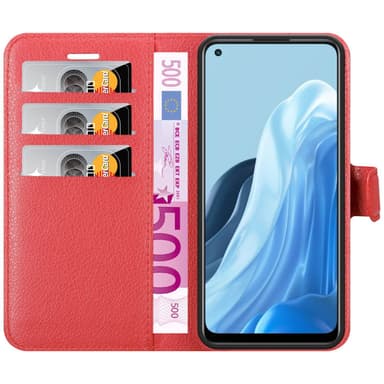 Oppo FIND X5 LITE / Reno7 5G Suojakuori Lompakkokotelo
