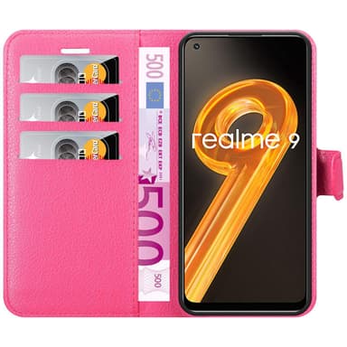 Realme 9 4G / 9 PRO+ Suojakuori Lompakkokotelo