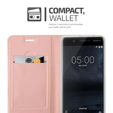 Nokia 5 2017 Suojakuori Lompakkokotelo