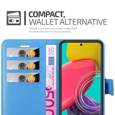 Samsung Galaxy M53 5G Suojakuori Lompakkokotelo