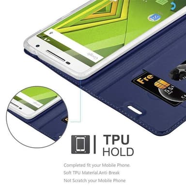 Motorola MOTO X PLAY Suojakuori Lompakkokotelo