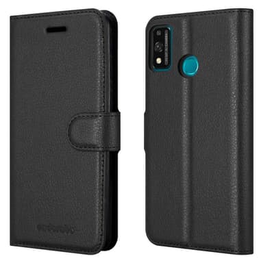 Honor 9X LITE Suojakuori Lompakkokotelo (Musta)