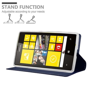 Nokia Lumia 520 / 521 Suojakuori Lompakkokotelo