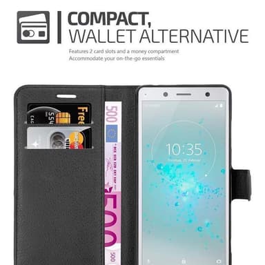 Sony Xperia XZ2 COMPACT Suojakuori Lompakkokotelo