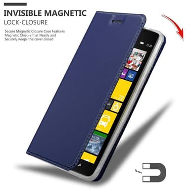 Nokia Lumia 1520 Suojakuori Lompakkokotelo (Sininen)