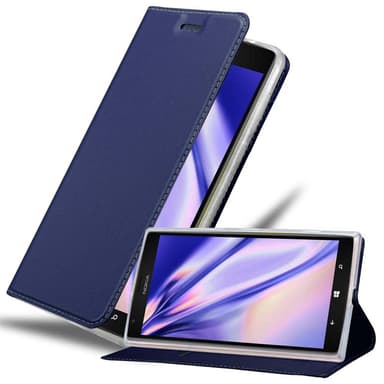 Nokia Lumia 1520 Suojakuori Lompakkokotelo (Sininen)