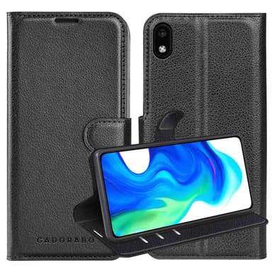ZTE Blade A3 2020 Suojakuori Lompakkokotelo (Musta)