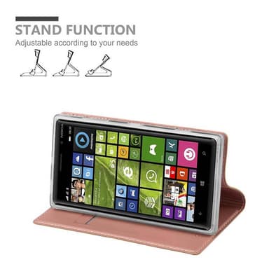 Nokia Lumia 830 Suojakuori Lompakkokotelo