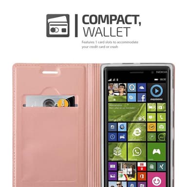 Nokia Lumia 830 Suojakuori Lompakkokotelo