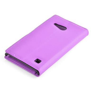 Nokia Lumia 730 Suojakuori Lompakkokotelo (Violetti)