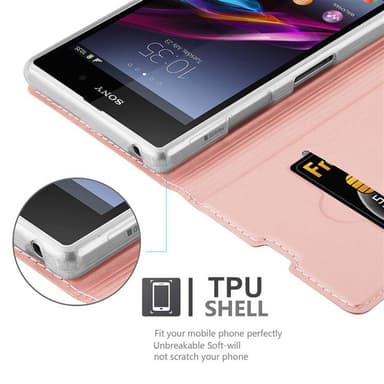 Sony Xperia Z1 Suojakuori Lompakkokotelo