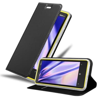 Nokia Lumia 920 Suojakuori Lompakkokotelo (Musta)