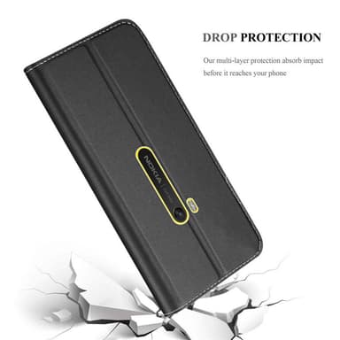 Nokia Lumia 920 Suojakuori Lompakkokotelo (Musta)