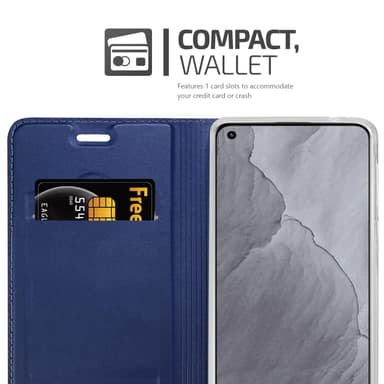 Realme GT Master Suojakuori Lompakkokotelo (Sininen)