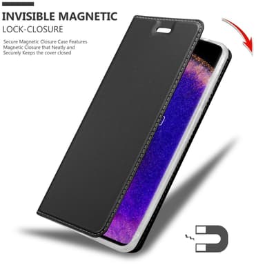 Oppo FIND X5 Suojakuori Lompakkokotelo (Musta)