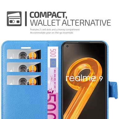 Realme 9 4G / 9 PRO+ Suojakuori Lompakkokotelo