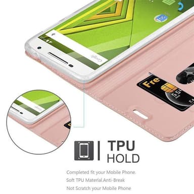 Motorola MOTO X PLAY Suojakuori Lompakkokotelo
