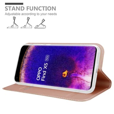 Oppo FIND X5 Suojakuori Lompakkokotelo