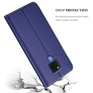 Huawei MATE 20 Suojakuori Lompakkokotelo (Sininen)