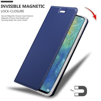 Huawei MATE 20 Suojakuori Lompakkokotelo (Sininen)