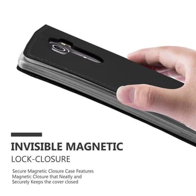 LG G4 / G4 PLUS Suojakuori Lompakkokotelo (Musta)