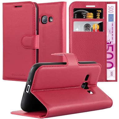 Samsung Galaxy J1 2015 Suojakuori Lompakkokotelo