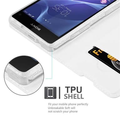 Sony Xperia Z1 COMPACT Suojakuori Lompakkokotelo