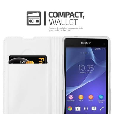 Sony Xperia Z1 COMPACT Suojakuori Lompakkokotelo