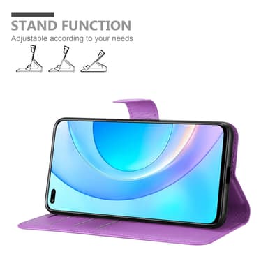 Honor 50 LITE Suojakuori Lompakkokotelo (Violetti)