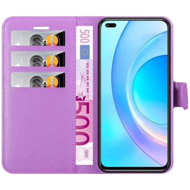 Honor 50 LITE Suojakuori Lompakkokotelo (Violetti)