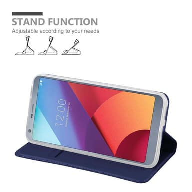 LG G6 Suojakuori Lompakkokotelo (Sininen)
