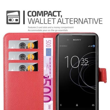 Sony Xperia XA1 PLUS Suojakuori Lompakkokotelo