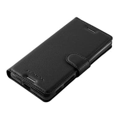 Sony Xperia X Suojakuori Lompakkokotelo (Musta)