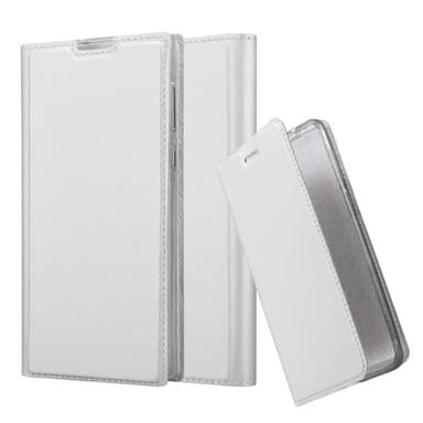 Sony Xperia L1 Suojakuori Lompakkokotelo (Hopea)