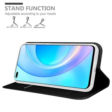 Honor 50 LITE Suojakuori Lompakkokotelo (Musta)
