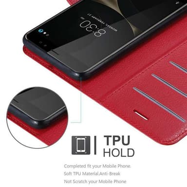 ZTE Nubia N1 LITE Suojakuori Lompakkokotelo (Punainen)