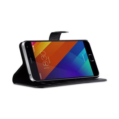 MEIZU MX5 Suojakuori Lompakkokotelo (Musta)