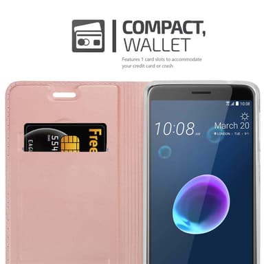HTC Desire 12 Suojakuori Lompakkokotelo