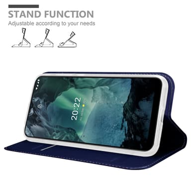 Nokia G11 / G21 Suojakuori Lompakkokotelo (Sininen)