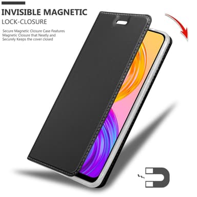 Realme 8 4G / 8 PRO Suojakuori Lompakkokotelo (Musta)