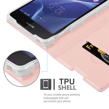 Sony Xperia Z2 Suojakuori Lompakkokotelo