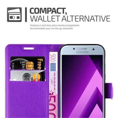 Samsung Galaxy A3 2017 Suojakuori Lompakkokotelo