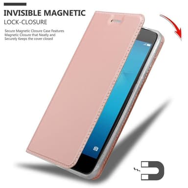 Honor 5C Suojakuori Lompakkokotelo (Vaaleanpunainen)