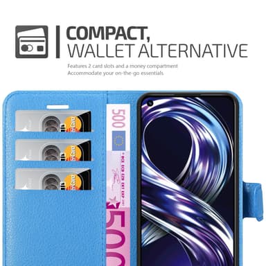 Realme 8i / Narzo 50 4G Suojakuori Lompakkokotelo