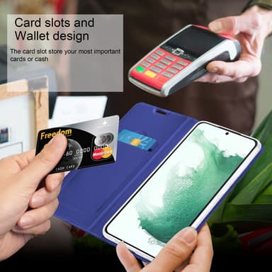 Samsung Galaxy S22 PLUS Suojakuori Lompakkokotelo