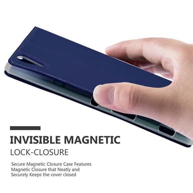 Sony Xperia T3 Suojakuori Lompakkokotelo (Sininen)
